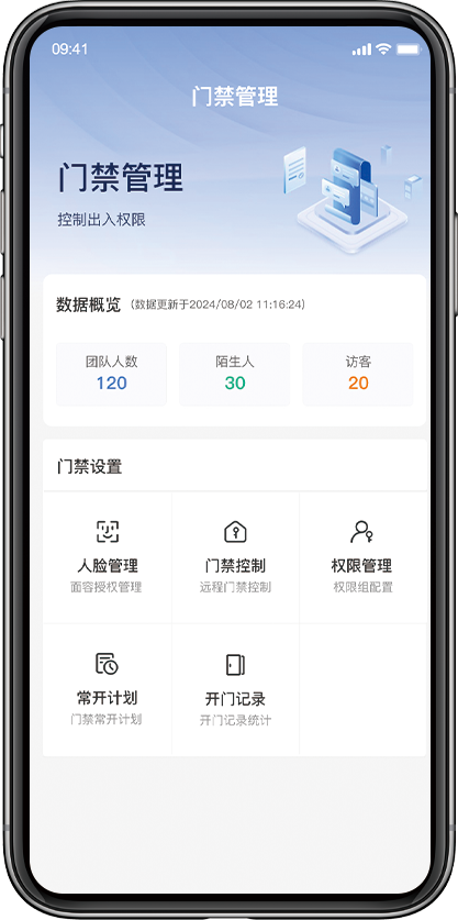 门禁管理界面