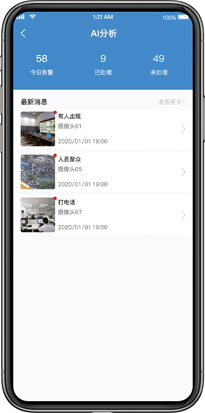 AI分析界面